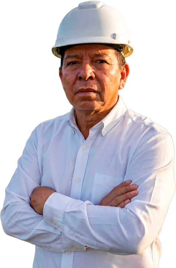 Luis Armando Orjuela Laverde, Ingeniero Civil y Topógrafo